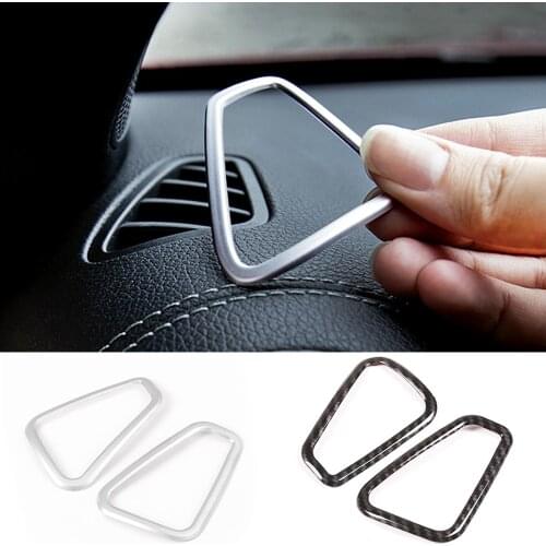For Mercedes-Benz A Class W177 V177 sedan CLA C118 CLA45 A35 4MATIC AMG Line Car Air Vent Trim Cover outlet Decorative stickers