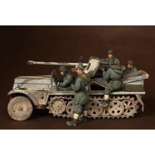 Resin Figure 1/35 ancient man in battle include 5 Model Unassambled Unpainted Figure Building Kit