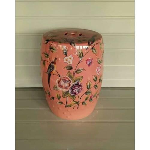 Classical Jindezhen dressing ceramic garden stool Chinese ceramic drum stool bathroom chinese porcelain garden stool