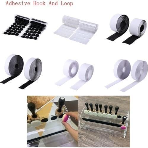 Adhesive Hook And Loop Collocation Alcohol Ink Mini Applicator Tool Dots Self Fastener Tape Disc Strong Magic Sticker 2021