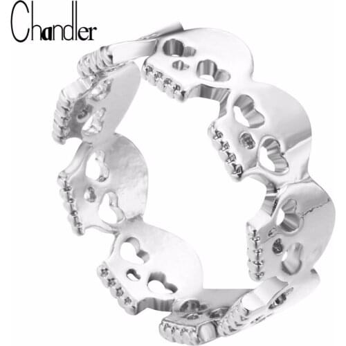 Top Quality Wholesale Skull Unique Heart Skeleton Ring Boho Hip hop Jewelry Love Round Knuckle Nail Toe anillos feminine Bijoux