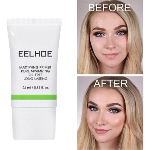 24ml Mattifying Primer Pore Minimize Oil Free Long Foundation Primer Make-up Lasting Before Moisturizing Cream Base Makeup H1V1