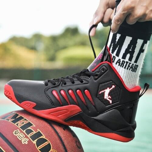 Plus Size 36-45 Men Basketball Shoes Unisex Cushioning Non-Slip Sneakers Man Outdoot Wearable Sports Shoes Gym Training Boots