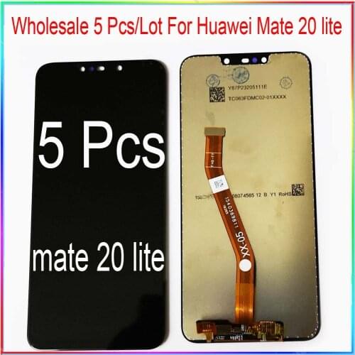 Wholesale 5 Pcs/Lot for Huawei mate 20 lite LCD screen display with touch assembly