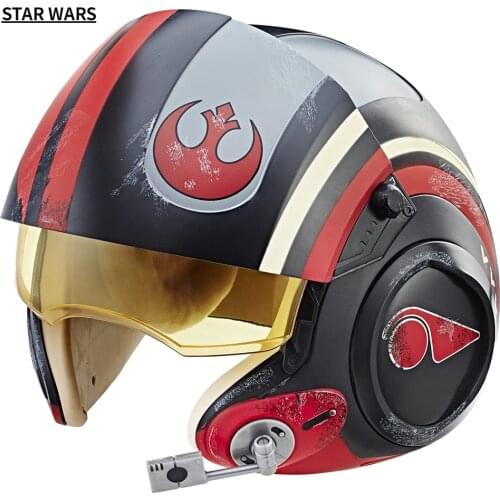 Original Star Wars The Black Series Poe Dameron Electronic X-Wing Pilot Helmet Hasbro C1441