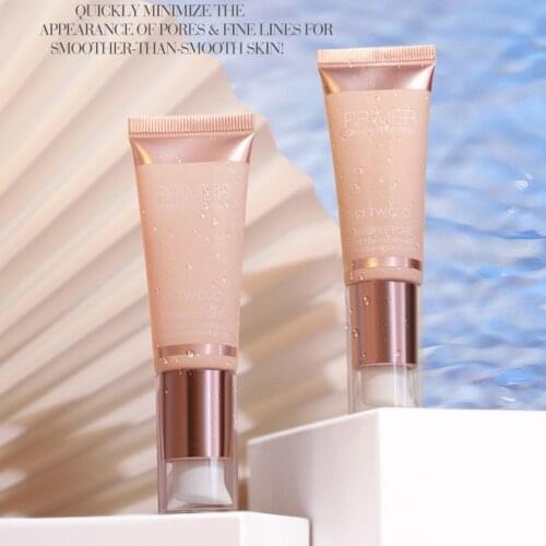 Makeup Base Face Primer Gel Pore Light Oil-Free Makeup Finish No Crease Not Cakey Foundations Primer Cosmetic Natural obedience