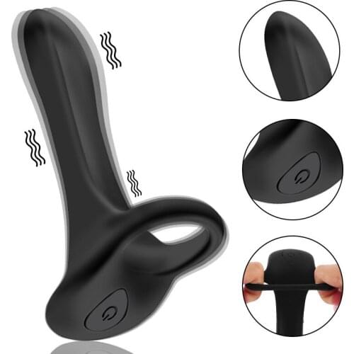 Couples G-Spot Vibrator Long Lasting Erection Penis Vibrator Massager Vagina Clitoris Stimulator Orgasm Adult Sex Toys