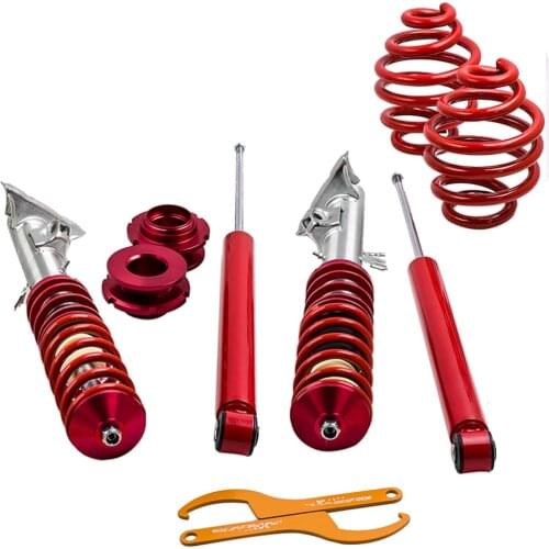 Front Rear Full Kit COILOVER For BMW E36 3 Series 3.0 3.2 316 328 320 323 325i TD TI TDS Red
