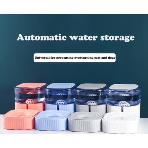 Dogs and Cats Drinking Water Washable Puppy Feeding Magnetic Drinker Style Pet Cat Bowl Automatic Feeder for Water Fountain