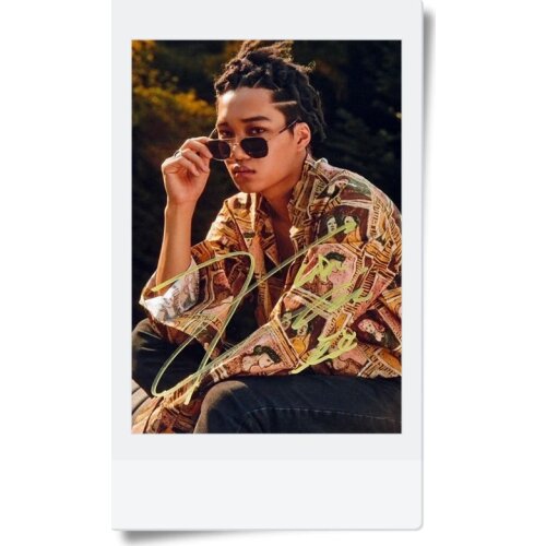 Signed KPOP EXO KAI Kim Jong In autographed photo THE WAR 6 inches freeshipping 072017