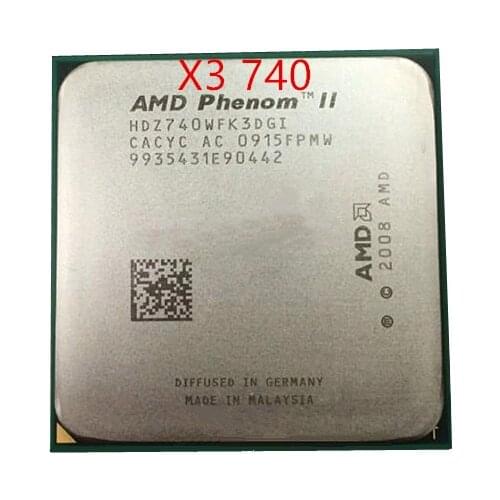 AMD Phenom II X3 740 - HDZ740WFK3DGI Socket AM3 CPU