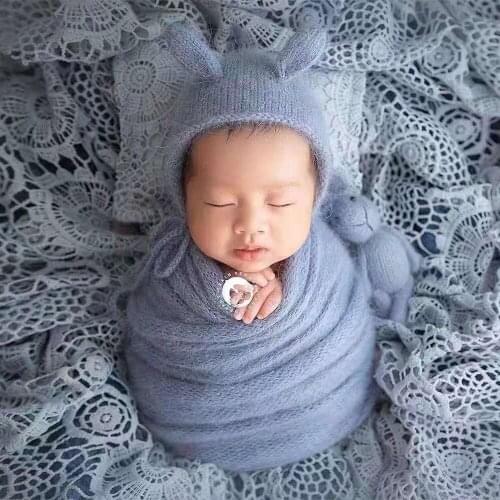 Newborn Photography Props Accessories Hollow Backdrop Blanket+Pillow Studio Baby Photo Props Newborn Shoot Decoratio Cushion