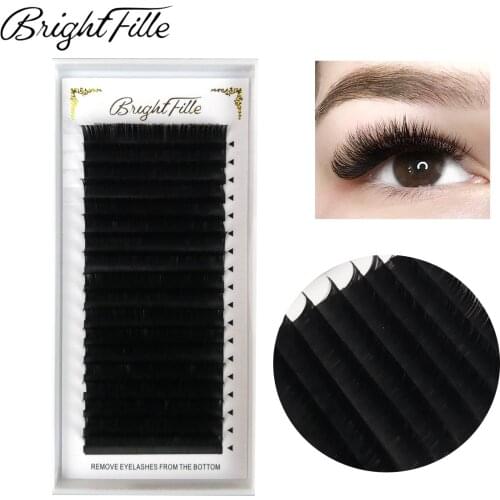 18 Rows Eyelashes Extension Lashes Soft Natural Faux Mink Professionals Cilios Lash Extension Supplies Thickness 0.07 To 0.15