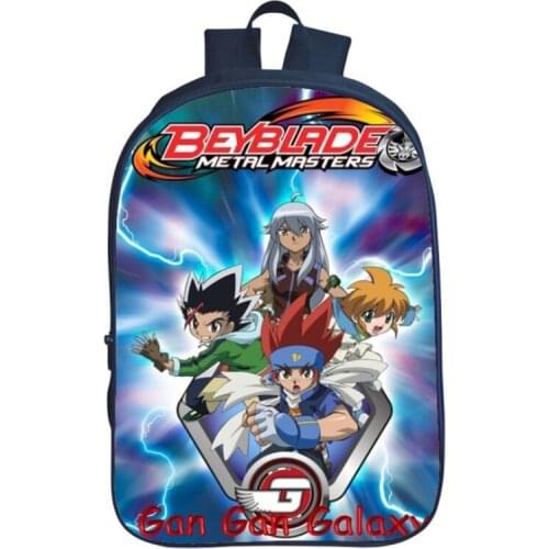 Beyblade Burst 16 Inch School Bags for Kids Boys School Backpacks Shoulder Bagpack Children Bookbag Satchel