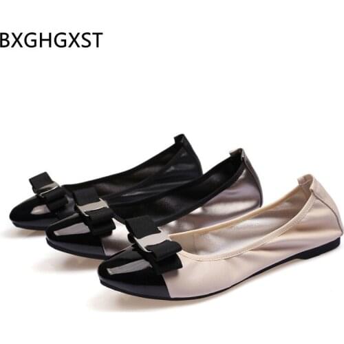 Square Toe Slip on Shoes for Women Butterfly Knot Loafers Women Korean Fashion Barefoot Shoes Leather Casual Shoes Woman Flats