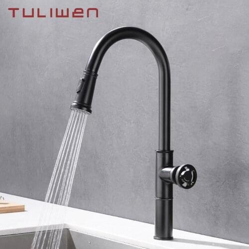 TULIWEN Pull-out Kitchen Faucets