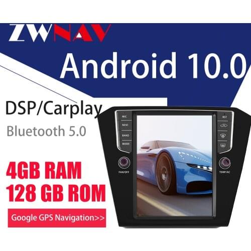 128GB Verticl Screen For Volkswagen VW Passat B8 Magotan 2014+ Android10 multimedia Player GPS Audio Radio Auto Stereo Head Unit