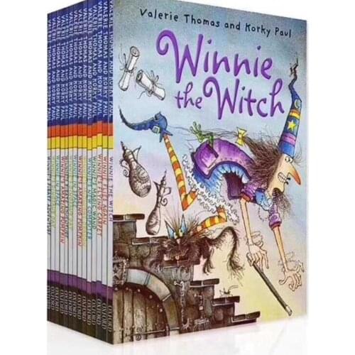 14 Book/Set English Picture Books The Witch English Story Book Child Early Education Enlightenment Kids Reading Book 3-6 Years