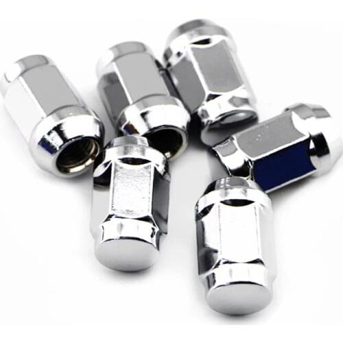 20pcs Length 35mm M12X1.5 12x1.25 14x1.5 14x1.25 Car Wheel Lug Nuts Bolts Screw For Honda for Ford for Toyota Chevrolet Screw ca