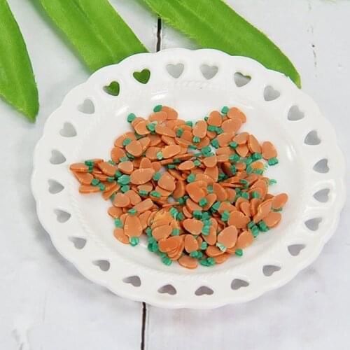 600Pcs Fruit Slices Slime Additives Soft Slices for Nail Art Beauty Decor Slime Filler Supplies Charms Accessories