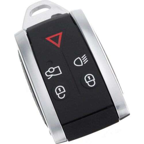 Remote Key Shell Case Fob Cover with Uncut Blade For Jaguar X XF XK XKR