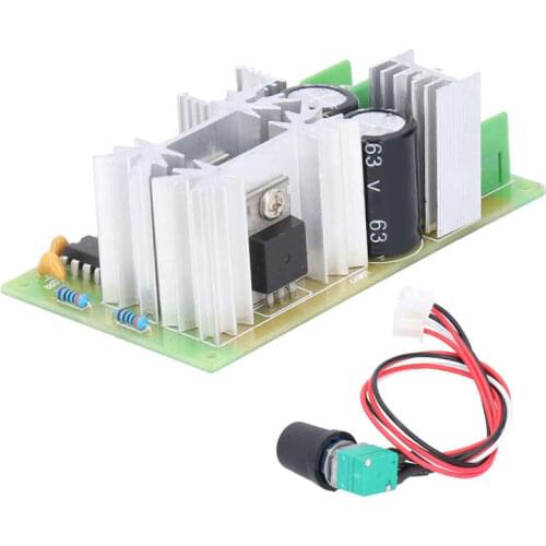 DC10V-60V Motor Speed Controller 12V 24V 36V 48V Drive Module 20A PWM Motor Speed Regulator L0577K