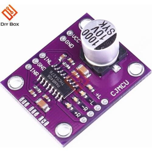 CJMCU-8406 PAM8406 Audio power Amplifier Board module No Interference Class D amplifier board Stereo Sound for Speakers