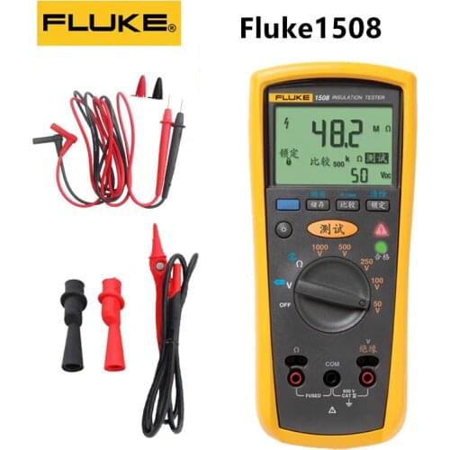Fluke 1508 Insulation Resistance Tester Multimeter Digital Megohmmeter Original Genuine Mультиметр