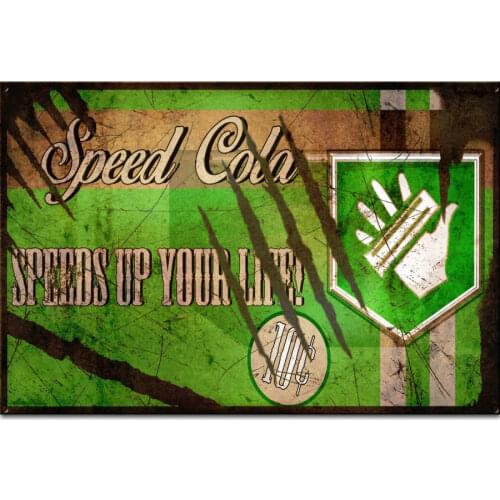 New Game Zombies Speed Cola Black Ops Call Of-Silk Art Poster Wall Sticker Decoration Gift