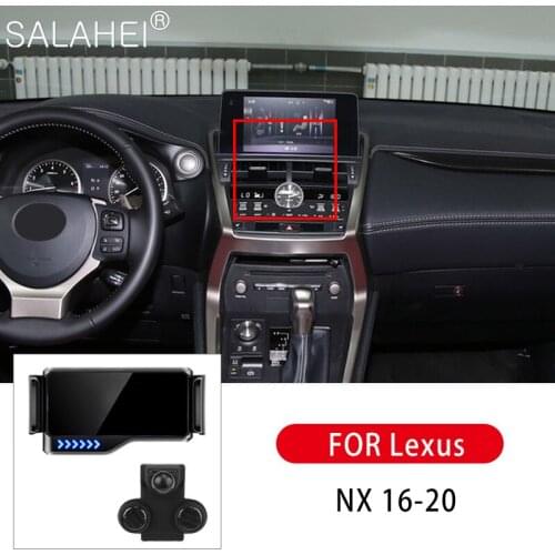 New High Quality Car Phone Holder Air Vent Stand Mobilephone Auto Support For Lexus NX 2016-2020 Car Phone Bracket Car Goods