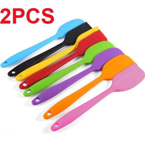Baking Spatula Silicone Kitchen Tools 21cm Soft Cream Scraper Mixing Blender Bakeware Pastry Tools