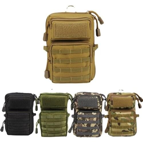 Military Tactical Sling Bag Men Outdoor Hiking Camping Shoulder Knapsack Hunting Fishing Trekking Chest Nylon Molle Backpack