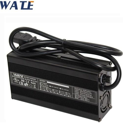 46.2V 4A Li-ion Battery Charger 11S 40.7V automatic battery charger for golf cart and electric car