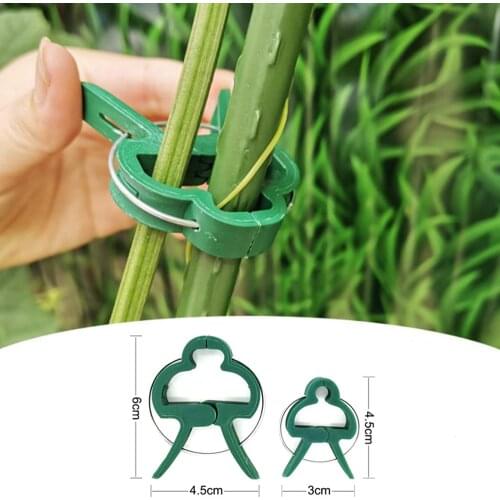Garden Plant Clips Seedlings Plants Support Tools Small Large grow 2 sizes