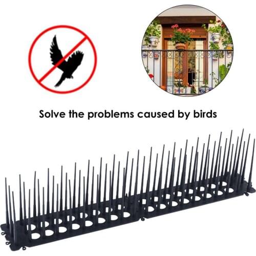 2 Pieces Bird Spikes Fence Defender Spikes Anti-climbing Practical For Keep Off Animal Birds Pigeons Home Practical Accessories
