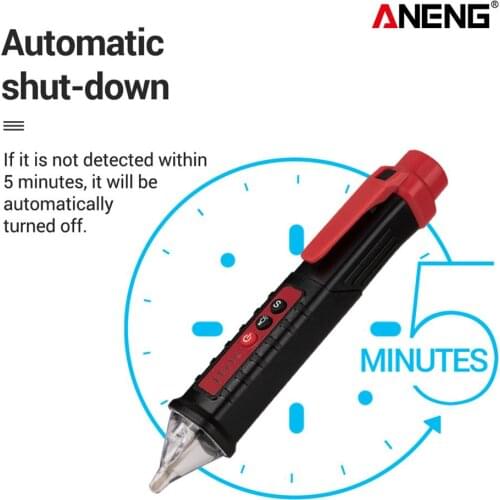 ANENG Digital AC/DC Voltage Detectors Smart Non-Contact Tester Pen Meter 12-1000V Current Electric Sensor Test Pencil