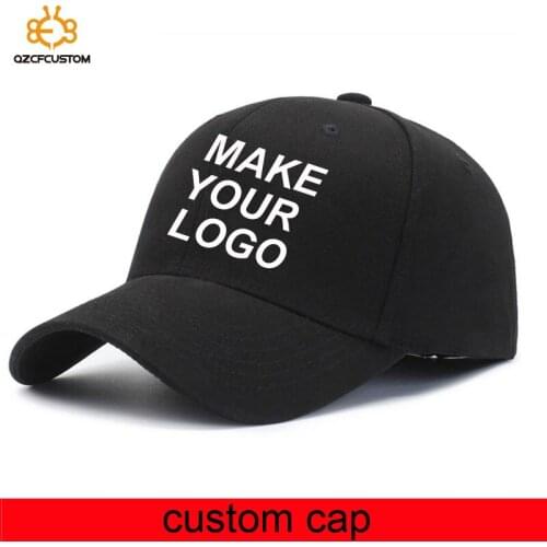 Wholesale cap custom logo baseball cap custom logo embroidery make your design logo cap custom visor cap