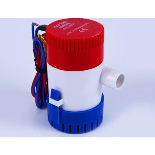 Bilge Pump 350 500 750 1100GPH DC 12V 24V Electric Water Pump For Aquario Submersible Seaplane Motor Homes Houseboat Boats