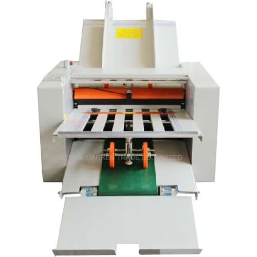 Desktop folding machine ZE-8B/4 automatic folding machine product description paper folding machine creasing machine 220V