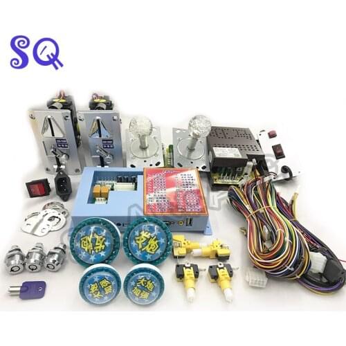 Casino fishing machine main board joystick, push buttons, power supply, cable, locks