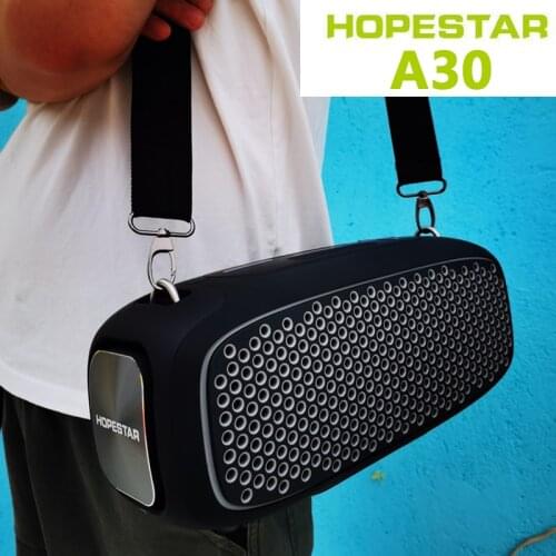 HOPESTAR 55W High Power Portable Bluetooth Speaker Super Bass Column for Computer Speakers Subwoofer Music Center caixa de som