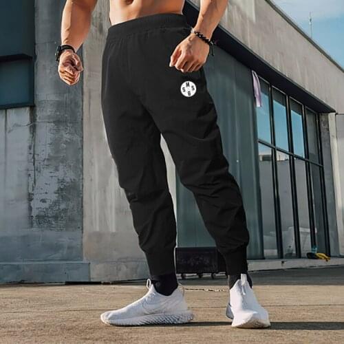 New Brand Mens Fashion Training Joggers Casual Pants Fitness Sportswear Skinny Sweatpants Trousers Black Gym Jogger Track Pants