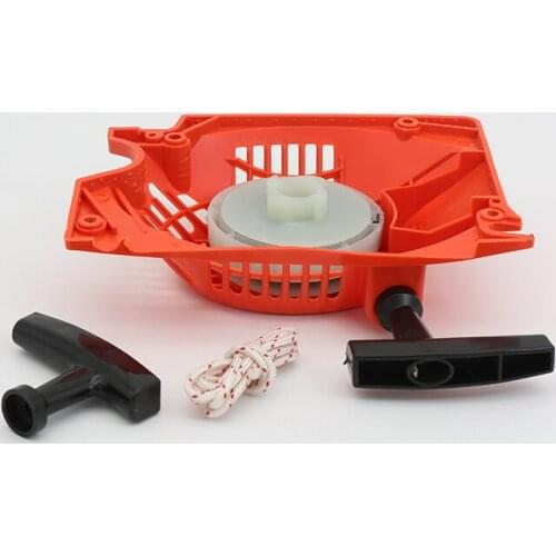 Fit For 45cc 52cc 58cc 4500 5200 5800 Chinese Chainsaw Two Springs Easy Recoil Pull Starter Garden Tools Accessories