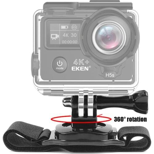 TUYU 360 Wrist Strap for Action Camera SJCAM SJ4000 EKEN h9 h6s h8 Gopro Hero 6 5 4 Session for Xiaomi Yi 4K go pro accessories