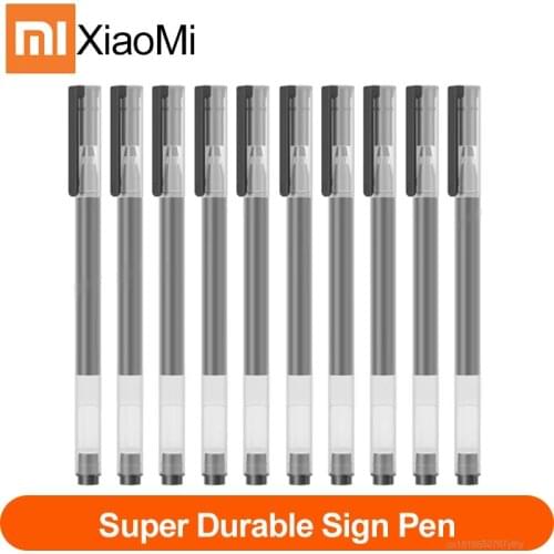 Xiaomi Pen Mijia Super Durable Sign Pen MI Pens 0.5mm Signing Pens S MJZXB02WC Smooth Switzerland Refill Mikuni Japan Ink