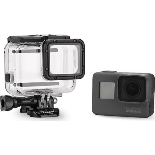 Waterproof case Transparent case Suitable for hero7/6/5 waterproof case without disassembly lens camera accessories