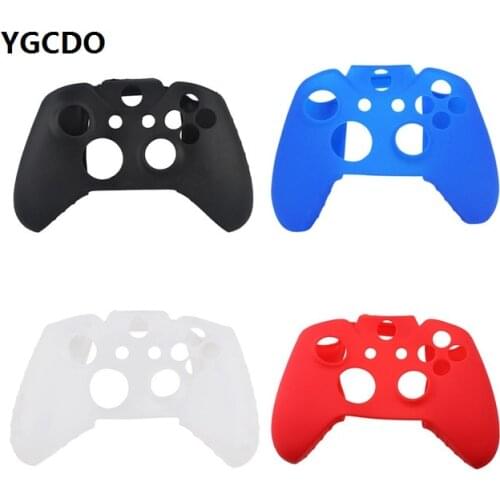 YGCDO High quality silicone cover case for xbox one controller silicone gel protective case random color