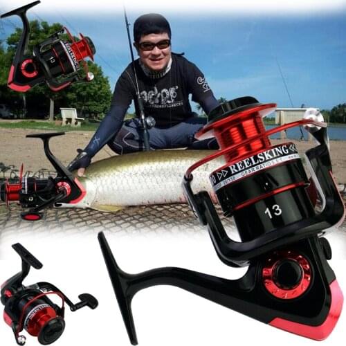 Yumoshi 13 Bearing Balls Spinning reel VX2500-7000 5.5: 1 metal Reel Left/Right Hand Fishing Reel Metal Fishing Reels