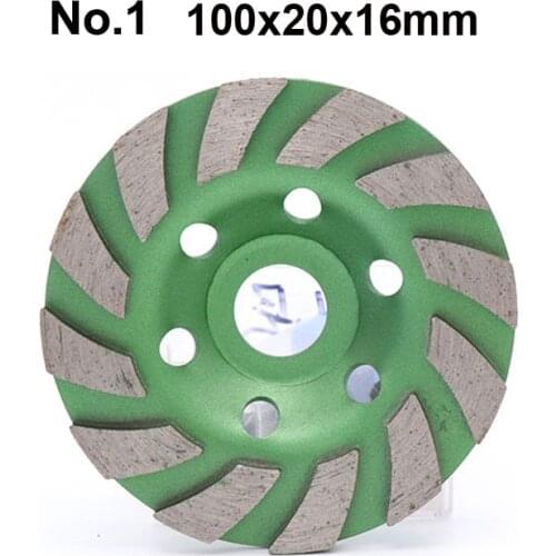 1pcs 4" 100mm Diamond Grinding Wheel Disc Bowl Shape Grinding Cup Concrete Granite Stone Ceramics Tools