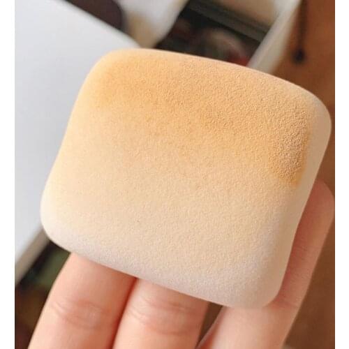 1pcs Square Soft Cosmetics Puff Air-Cushion Liquid Foundation Makeup Sponge Smooth Wet Dry Dual Use Powder Puff Beauty Tools